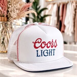 Urban Outfitters x The Laundry Room Coors Light 1980 Trucker Hat OS NWT